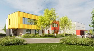 Kulturně edukační centrum Olomouc: barevná fasáda, která propojuje architekturu, odolnost a provozní jistotu