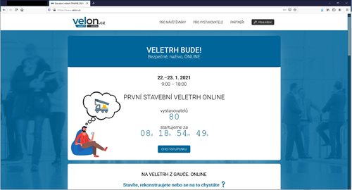 James Hardie Europe se aktivně účastní prvního Stavebního veletrhu v on-line prostředí